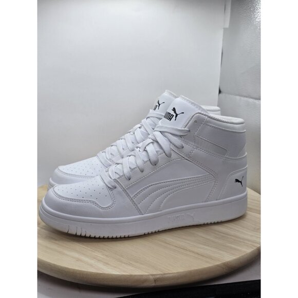 Puma Other - Puma Rebound Layup Mens Size 8.5 White Athletic Casual Lifestyle Shoes Sneakers